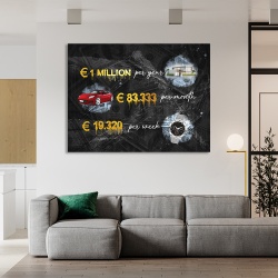 Tablou Motivational - Things that money can buy - Img 2
