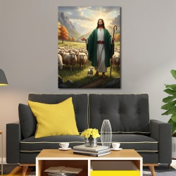 Tablou Religios - Iisus, pastorul - Img 2