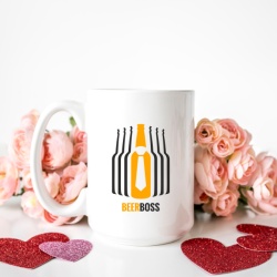 Cana cu Mesaj Beer Boss - Img 3