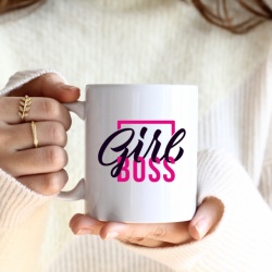 Cana cu Mesaj Girl Boss - Img 2