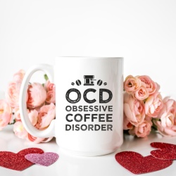 Cana cu Mesaj Obsessive Coffee Disorder - Img 2