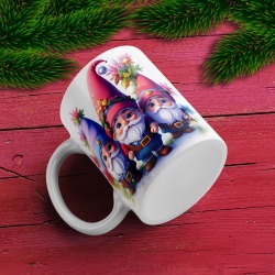 Cana De Craciun - Christmas Gnomes