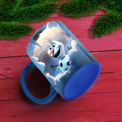 Cana De Craciun - Funny Olaf with Ice