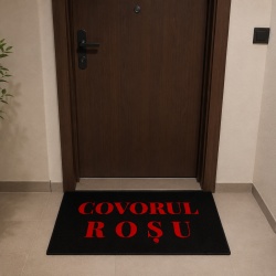 Covor de intrare personalizat - 60x40cm - Covorul Rosu