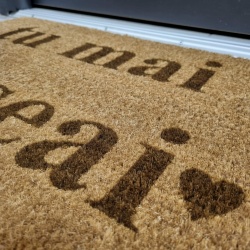Covor de intrare personalizat - 60x40cm - tu mai lipseai - Img 11
