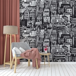 Fototapet - City sketch (FTD1000322)