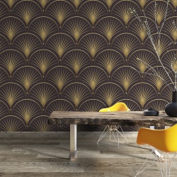 Fototapet - Golden art deco 4 (FTD1000306) - Img 2
