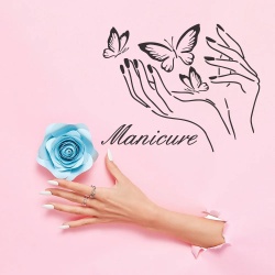 Hands and butterflies - Img 3