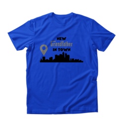 Imprimeu Tricou New grandfather in town - Img 2