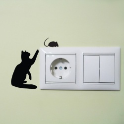 Pachet Stickere Pentru Prize - Pisici (Camera Fete) - Img 7