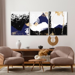 Set Tablouri Canvas - Abstract Contrasts