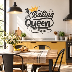 Sticker Bucatarie - Baking queen