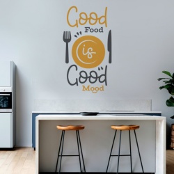 Sticker Bucatarie - Good food is good mood - Img 2