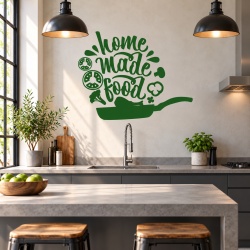 Sticker Bucatarie - Home made food (pan)