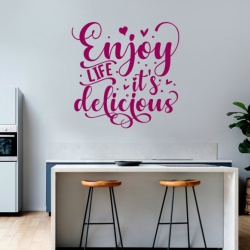 Sticker Bucatarie - Life is delicious - Img 4