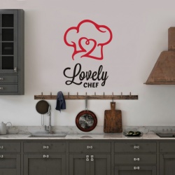 Sticker Bucatarie - Lovely chef