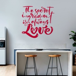 Sticker Bucatarie - The secret ingredient is love - Img 3