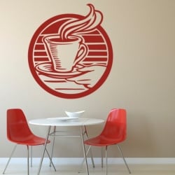Sticker De Perete Art Caffee - Img 1