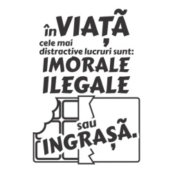 Sticker De Perete Cele Mai Distractive Lucruri - Img 2