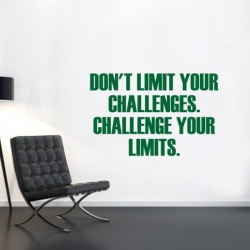 Sticker De Perete Don't Limit Your Challenges - Img 4