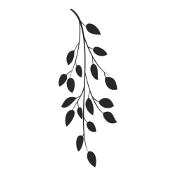Sticker de Perete Hanging Branch Trees Leaves - Img 3