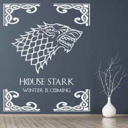 Sticker de Perete House Stark Game Of Thrones - Img 2