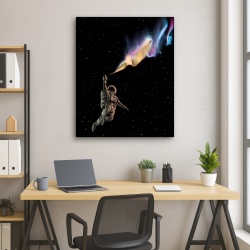 Tablou Astronaut painting the sky
