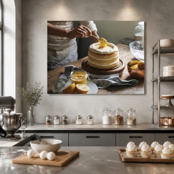 Tablou Bucatarie - Chef Cofetar