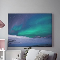 Tablou Canvas Aurora Boreala 2 - Img 3