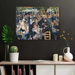 Tablou Canvas "Bal du moulin de la Galette" - Balul de la Moulin de la Galette - Img 1