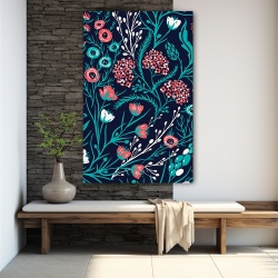 Tablou canvas - Flori de camp stilizate (Floral 014) - Img 4