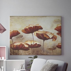 Tablou Canvas Flori Delicate In Culori De Toamna