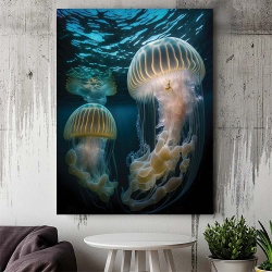 Tablou Canvas - Giant Jellyfish - Img 3