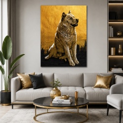 Tablou Canvas - Golden Dog