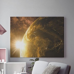 Tablou Canvas Golden Sunrise
