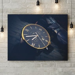Tablou Canvas Golden Watch - Img 4