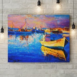 Tablou Canvas In Port - Img 3