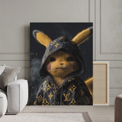 Tablou Canvas Inspirațional - Cool Pikachu - Img 2