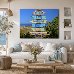 Tablou Canvas Leave Nothing