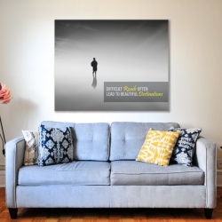 Tablou Canvas Motivational - Difficult Roads - Img 5