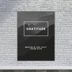 Tablou Canvas Motivational - Gratitude (definition) - Img 4
