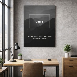 Tablou Canvas Motivational - Grit (definition)