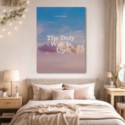 Tablou Canvas Motivational - The only way is up