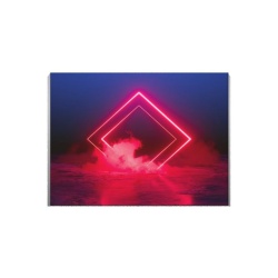 Tablou Canvas Neon Smoke - Img 2