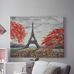 Tablou Canvas Parisul Toamna - Img 1