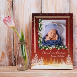 Tablou Canvas Personalizat - Primul meu Craciun - Img 4