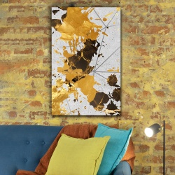 Tablou canvas - Rusty Gold on Concrete (ZAZ 077)