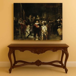 Tablou Canvas "The Night Watch" - Rondul de noapte