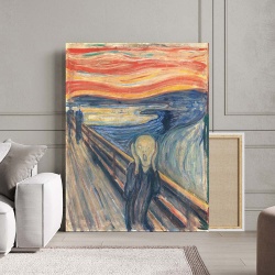 Tablou Canvas "The scream" - Țipătul