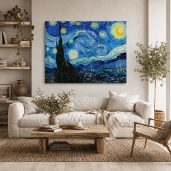 Tablou Canvas "The Starry Night" - Noapte înstelată